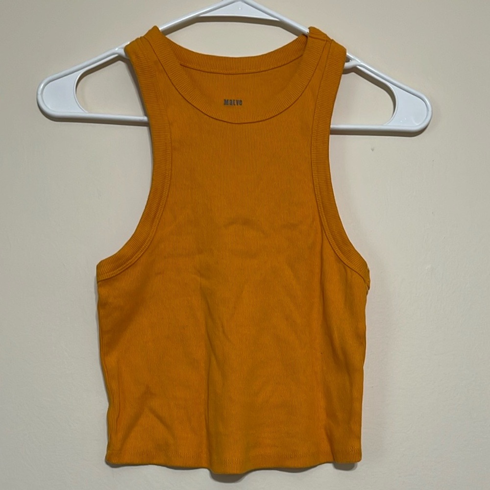 Maeve by Anthropologie High Neck Ribbed Tank Medium